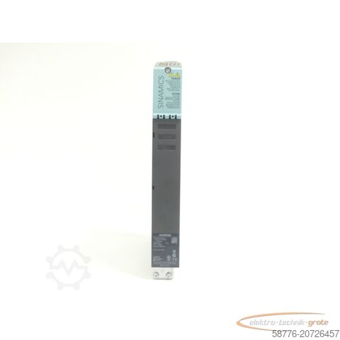 Component Siemens 6SL3120-1TE15-0AA4 Single Motor Module Version: B SN:T-FO6013590