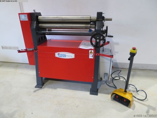 Blechbiegemaschine - 3 Walzen MEGEY MRM 90-700/3.5