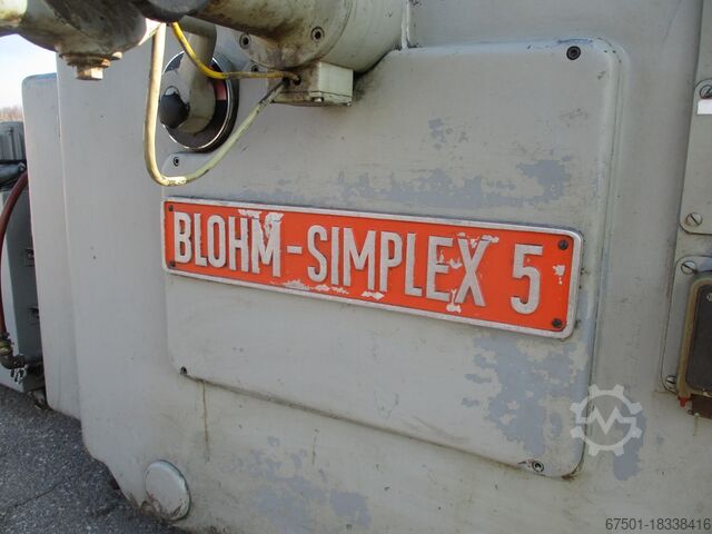 Surface grinding machine surface grinding Blohm Flachschleifmaschine Simplex 5 (3083)