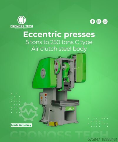 C Type 250 Ton Eccentric Press Machine CRONOSSTECH CECP 250