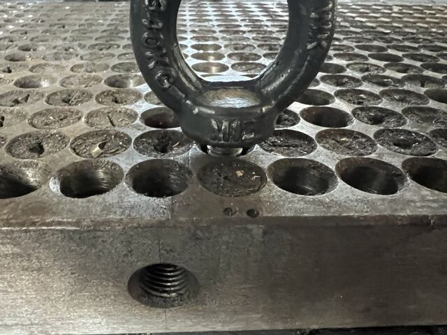 Bolster plate UNBEKANNT Gewinderasterplatte1010x330x50