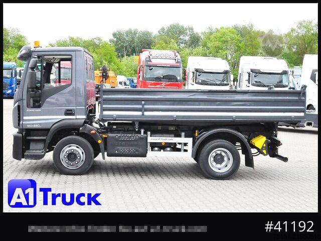 Dreiseitenkipper LKW IVECO Eurocargo 120E 28 Kipper, Meiller, Klima, 6728cm³