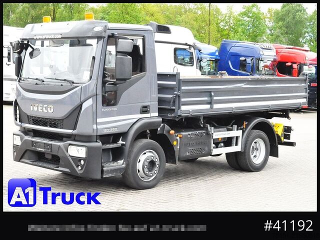 Dreiseitenkipper LKW IVECO Eurocargo 120E 28 Kipper, Meiller, Klima, 6728cm³