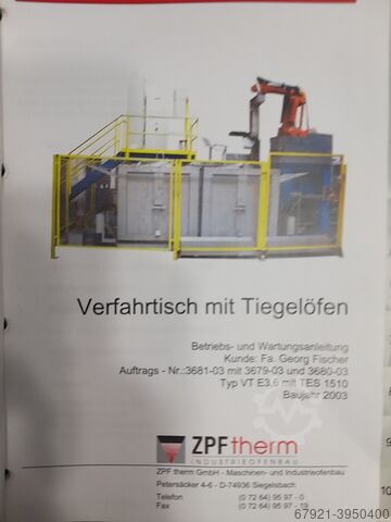 Resistance/electric furnaces ZPF therm VT E3,6 mit TES 1510