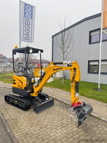 Minibagger SHANTUI 1.8t SE18SR wie Kubota yanmar JCB Sany