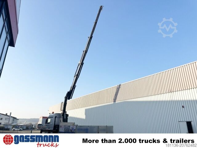 LKW mit Pritsche (offen) Mercedes-Benz Actros 2546 L 6x2, Hiab Kran  244 E - 6 Hiduo,