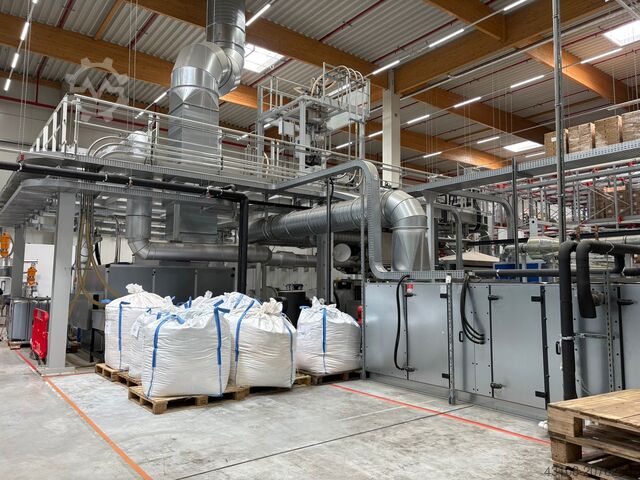 Ochwertige Meltblown-Produktionslinie Reifenhäuser Reicofil MB 1600