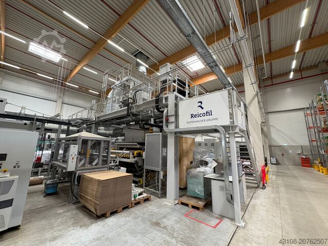 Ochwertige Meltblown-Produktionslinie Reifenhäuser Reicofil MB 1600