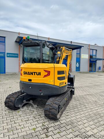 Minibagger SHANTUI SE58SR 5,8t Kubota Yanmar JCB bobcat