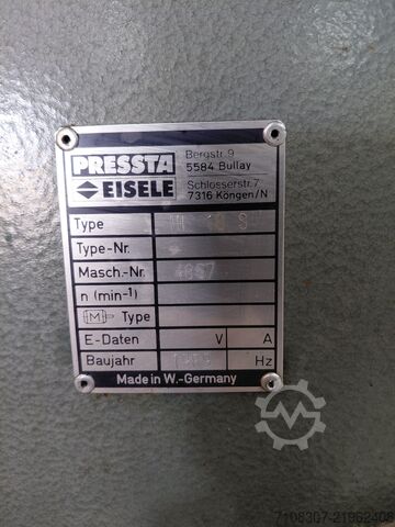 Punching press Pressta Eisele HE 40 S