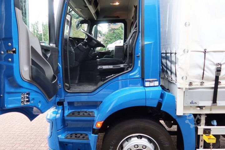 Box body Mercedes-Benz Antos 1924L Huif + Klep Dhollandia 2000 KG Euro 6
