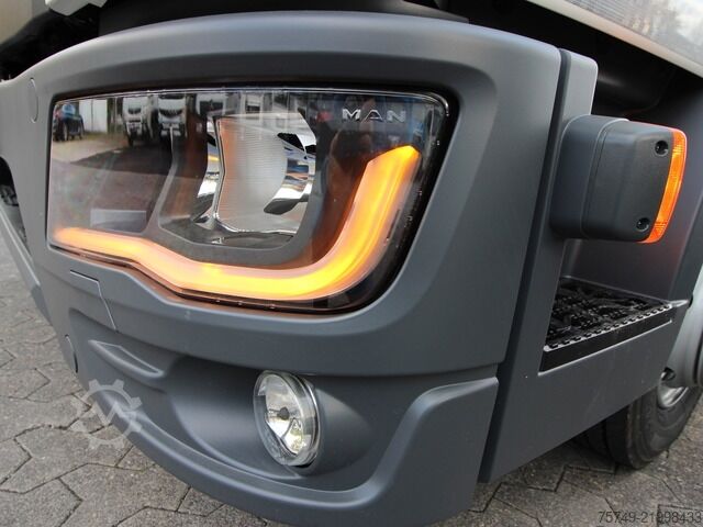 Roll-off tipper truck man TGL 12.250 BL NEU City Abrollkipper PowerMatic