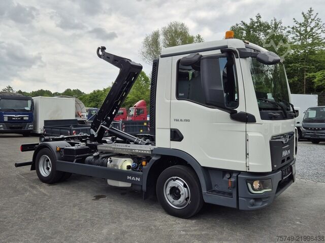 Telehoist load lugger van man TGL 8.190 BL City Abrollkipper