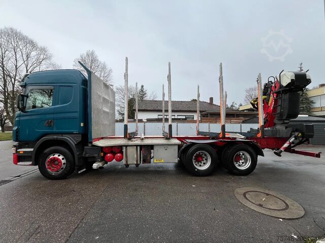 Holztransporter Scania G480 *6x4*Blatt *Holz*Manual*Palfinger M12Z91*