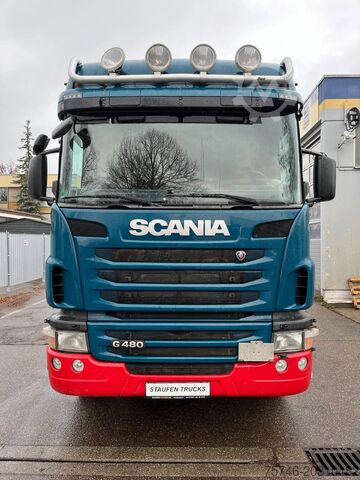 Holztransporter Scania G480 *6x4*Blatt *Holz*Manual*Palfinger M12Z91*