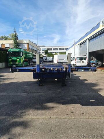 Containertransport M&V Euro 902 KS *High Cube Containerchassis auszieh...