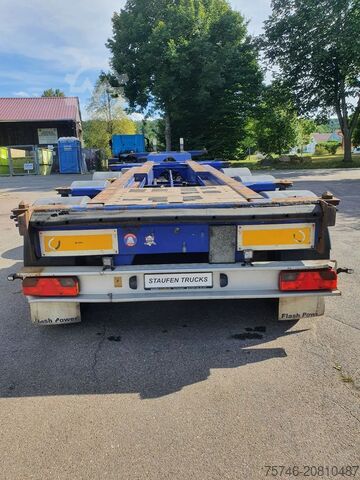 Containertransport M&V Euro 902 KS *High Cube Containerchassis auszieh...