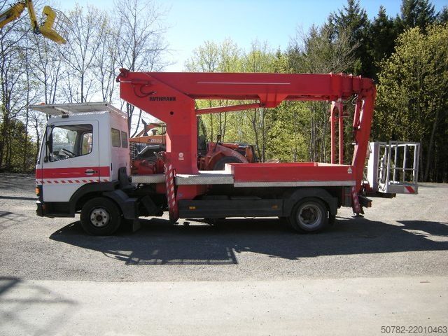 Truck-mounted work platform MERCEDES-BENZ 815 Atego mit Ruthmann TK250, 25m