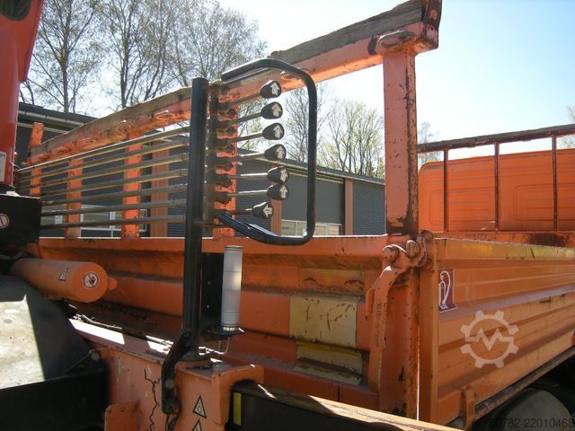 Tipper van MERCEDES-BENZ MB 918 mit Terex TLC 65.2