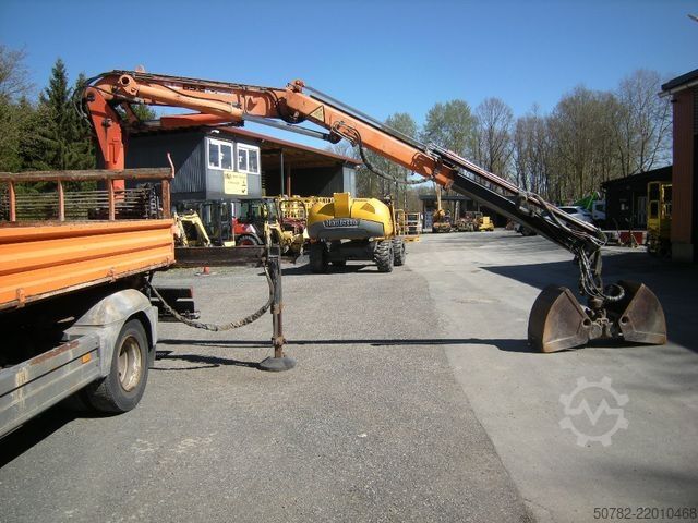 Tipper van MERCEDES-BENZ MB 918 mit Terex TLC 65.2