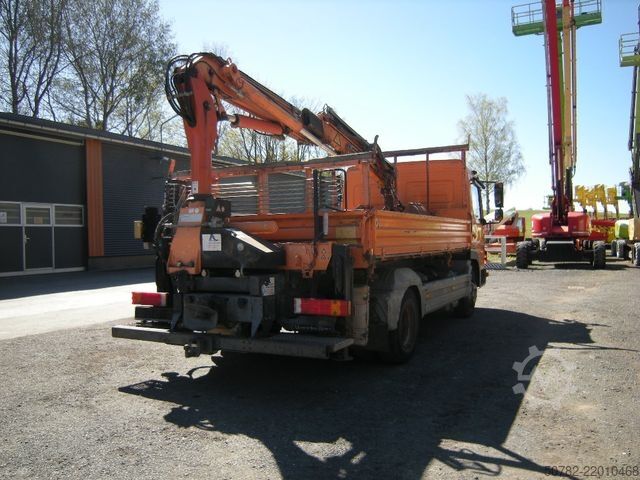 Tipper van MERCEDES-BENZ MB 918 mit Terex TLC 65.2