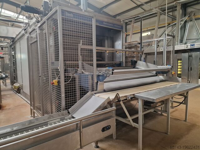 Thermo-oil tunnel oven 60 m2 Daub 