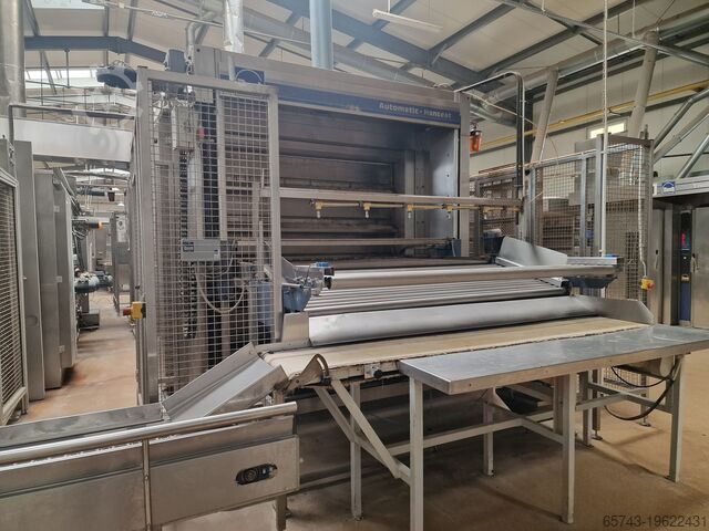 Thermo-oil tunnel oven 60 m2 Daub 
