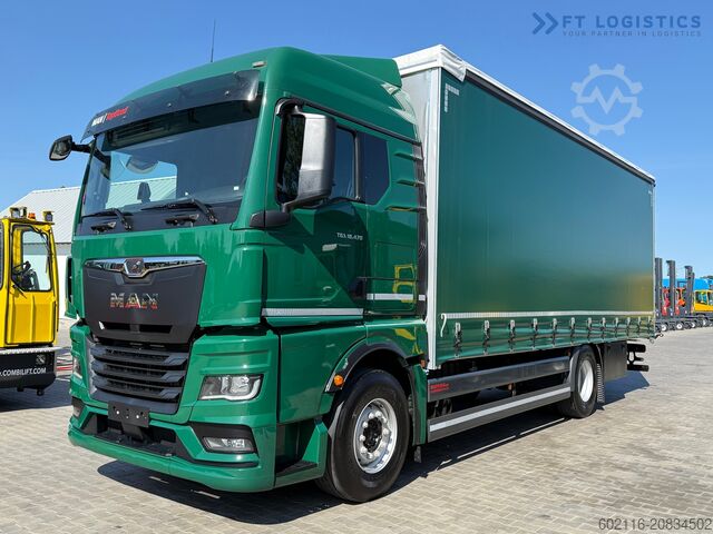 LKW mit Plane MAN 18.470 / 19 PALLETS / NEW MODEL