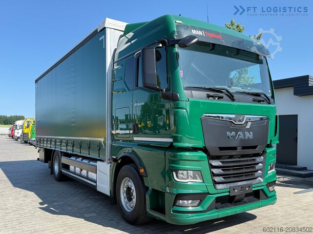 LKW mit Plane MAN 18.470 / 19 PALLETS / NEW MODEL