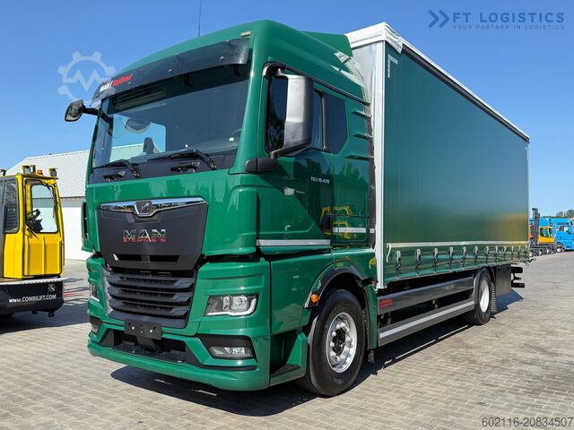 LKW mit Plane MAN 18.470 / 19 PALLETS / NEW MODEL