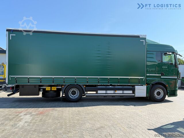 LKW mit Plane MAN 18.470 / 19 PALLETS / NEW MODEL