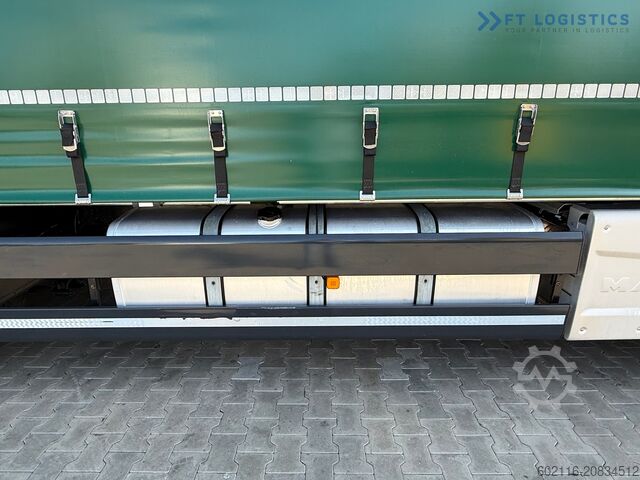 LKW mit Plane MAN 18.470 / 19 PALLETS / NEW MODEL