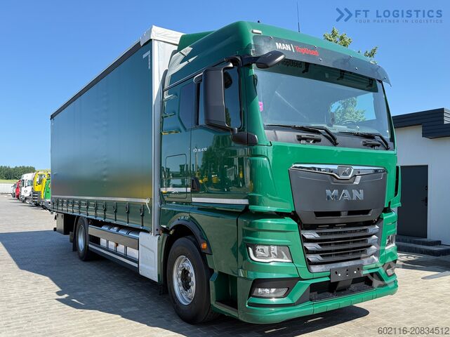 LKW mit Plane MAN 18.470 / 19 PALLETS / NEW MODEL