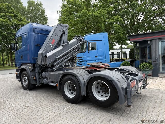 Truck mounted crane Scania R470 6X2 Kran Hiab 280 bis 21 Meter