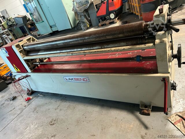 Three-roll plate rolling machine AK - Bend ASM 140 – 20/4