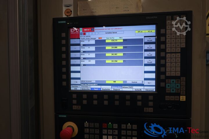 Induction heating system EFD Induction a.s. SINAC 200/320 SM DUAL 2U2F