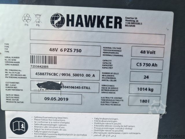 Elektro 3 Rad-Stapler Still RX 20-20 L