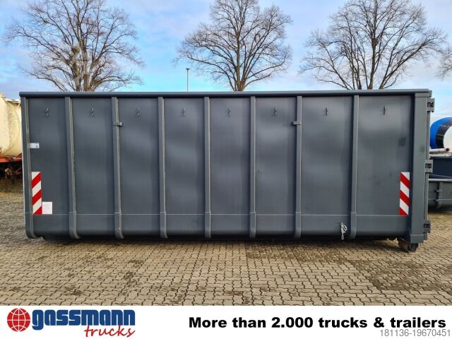 Roll-off container  Abrollcontainer mit Flügeltür ca. 36m³