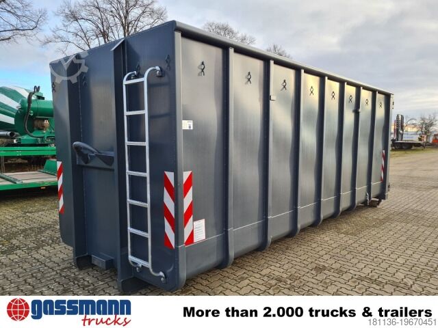 Roll-off container  Abrollcontainer mit Flügeltür ca. 36m³
