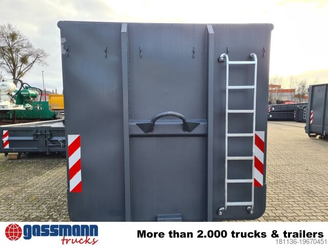 Roll-off container  Abrollcontainer mit Flügeltür ca. 36m³