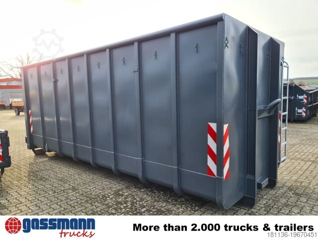 Roll-off container  Abrollcontainer mit Flügeltür ca. 36m³