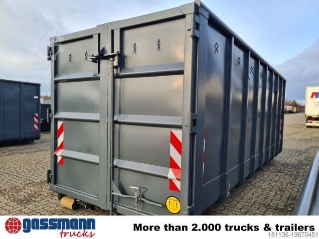 Roll-off container  Abrollcontainer mit Flügeltür ca. 36m³