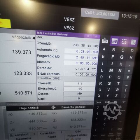 CNC-Dreh- und Fräszentrum mit GGSP + SL. JINNFA / NCT JCL-60 TSM