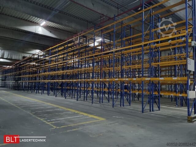 Heavy-duty rack, industrial shelving, high-bay rack Jungheinrich Delta – 14,10 lfm | Höhe 7, Höhe 7,50 m , Boden +3 , Fachlast 2700kg