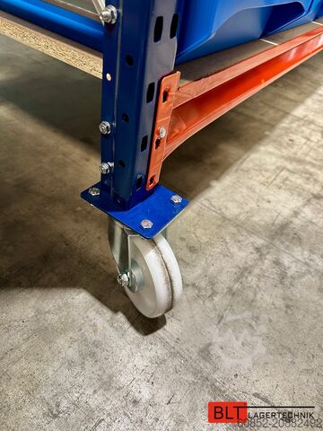 Screw shelf picking shelf Kommissionierwagen Regalwagen Rollwagen inkl. 36 x Sichtlagerkiste