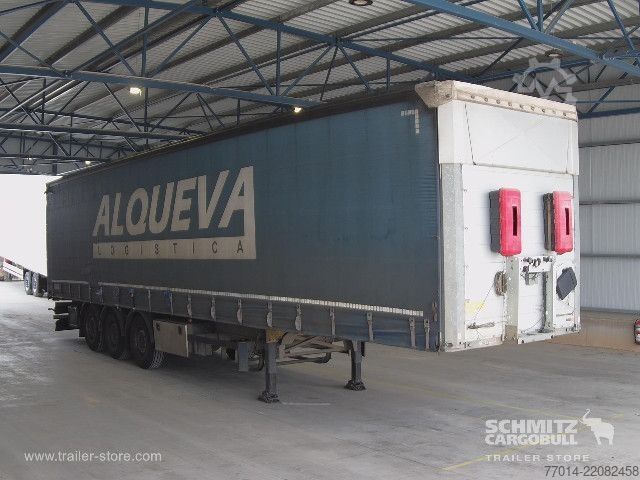 Open semitrailer with tarp Schmitz Cargobull Curtainsider Coil
