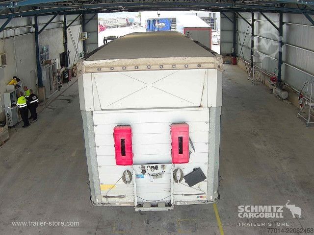 Open semitrailer with tarp Schmitz Cargobull Curtainsider Coil