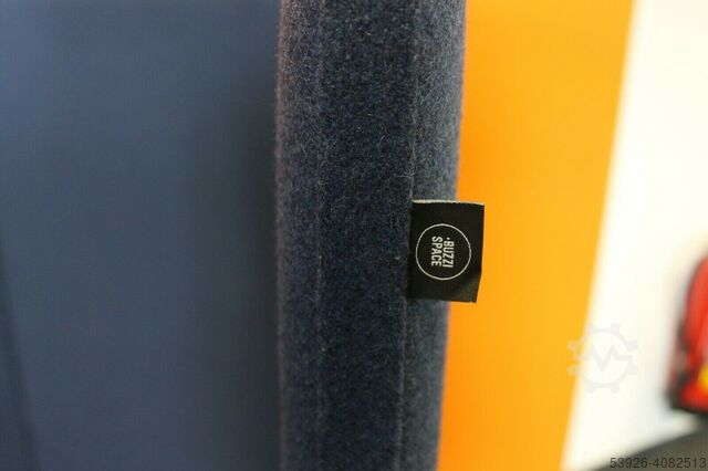 Kopierer-Welt - Büroinsel BUZZISPACE Buzziville blau Design Büromöbel