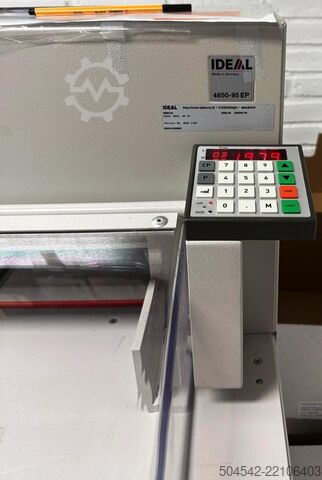 Paper cutting machine Ideal 4850-95 EP