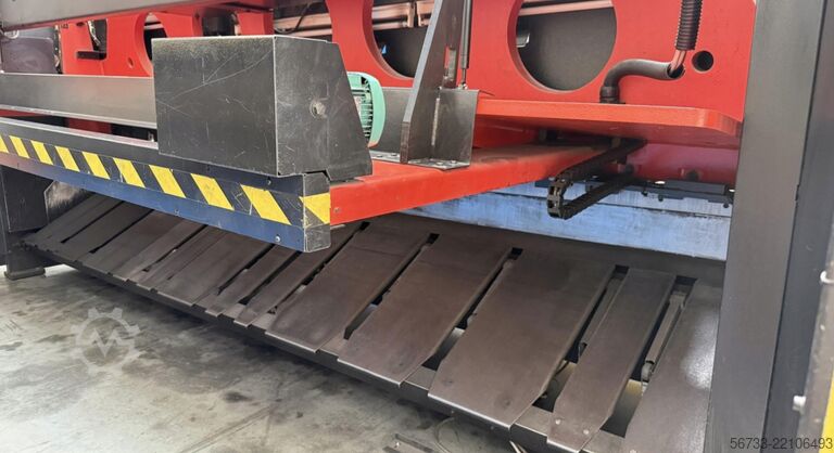 Hydraulic guillotine shear AMADA PROMECAM GX 4000 x 8 mm